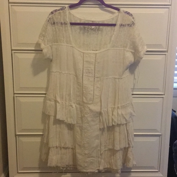 Free People white dress (S) - Picture 1 of 5
